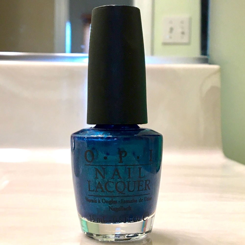OPI 2010 Swiss Collection - Yodel Me On My Cell - Teal Metallic